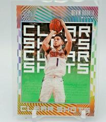 Devin Booker [Emerald] #8 Basketball Cards 2019 Panini Illusions Clear Shots Prices