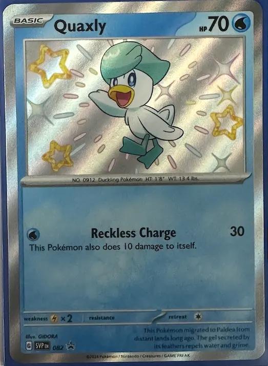 Quaxly #82 Pokemon Promo