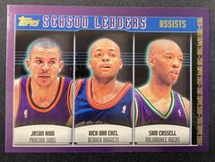 Kidd, Van Excel, Cassell [Assists Leaders] Basketball Cards 2000 Topps Prices