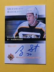 Ryan Suter [Autograph] Hockey Cards 2005 Ultimate Collection Prices