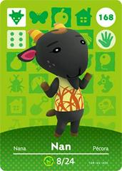 Nan #168 [Animal Crossing Series 2] Amiibo Cards Prices