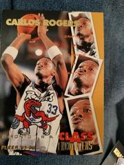 Carlos rogers #16 Basketball Cards 1995 Fleer Class Encounter Prices