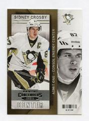 Sidney Crosby Hockey Cards 2013 Panini Contenders Prices
