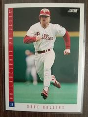 Dave Hollins #99 Baseball Cards 1993 Score Prices