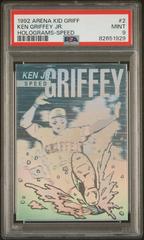 Ken Griffey JR #2 Baseball Cards 1992 Arena Kid Griff Holograms Silver Prices