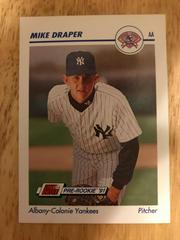 Mike Draper #4 Baseball Cards 1991 Impel Line Drive Pre Rookie AA Prices
