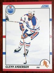 Glenn Anderson #114 Hockey Cards 1990 Score Prices