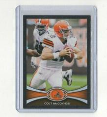 Colt McCoy [Black] #4 Football Cards 2012 Topps Prices
