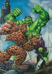 Thing vs. Hulk Marvel 1992 Masterpieces Battle Spectra Prices