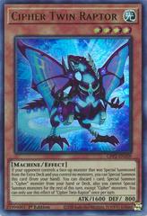 Cipher Twin Raptor [1st Edition] GFP2-EN109 YuGiOh Ghosts From the Past: 2nd Haunting Prices