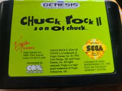 Cartridge (Front) | Chuck Rock II Son of Chuck Sega Genesis