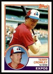 Terry Crowley #22T Baseball Cards 1983 Topps Traded Prices