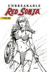 Unbreakable Red Sonja [Finch Sketch] Comic Books Unbreakable Red Sonja Prices