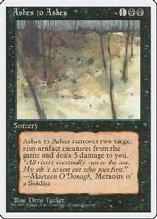 Ashes to Ashes Magic 4th Edition Prices