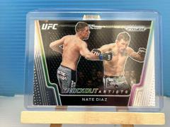 Nate Diaz Ufc Cards 2021 Panini Prizm UFC Knockout Artists Prices