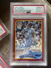 Bo Jackson [Autograph Red] #T88C-95 Baseball Cards 2023 Topps Silver Pack 1988 Chrome Prices