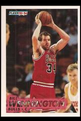 Bill Wennington #262 Basketball Cards 1993 Fleer Prices