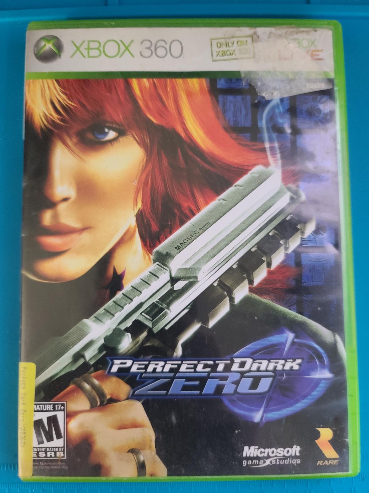 Perfect Dark Zero Item, Box, and Manual Xbox 360