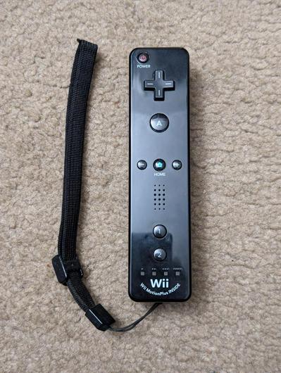 Black Wii Remote Plus photo
