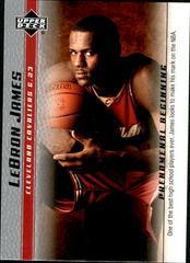 LeBron James #10 Basketball Cards 2003 Upper Deck Phenomenal Beginning Prices