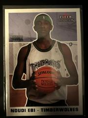 Ndudi Ebi #286 Basketball Cards 2003 Fleer Tradition Prices