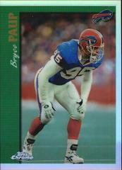 Bryce Paup [Refractor] #139 Football Cards 1997 Topps Chrome Prices
