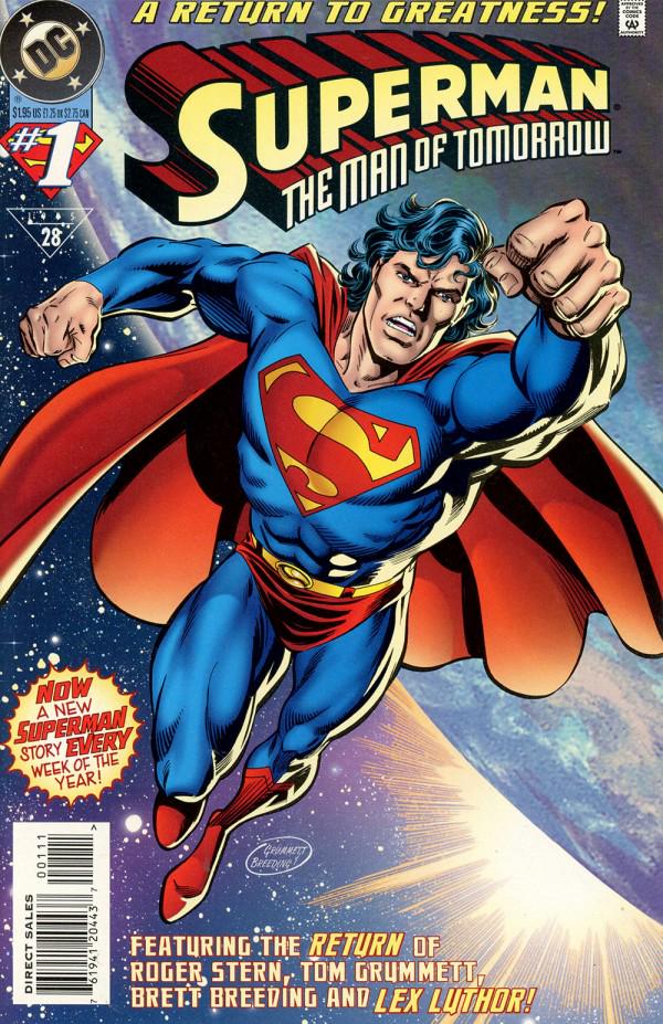 Superman: The Man of Tomorrow #1 (1995) Comic Books Superman: Man of Tomorrow