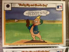 Porky Pig And Charlie Dog | Porky pig and Charlie dog Baseball Cards 1990 Upper Deck Comic Ball