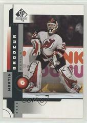 Martin Brodeur Hockey Cards 2001 SP Authentic Prices