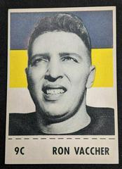 Ron Vaccher #9C Football Cards 1956 Shredded Wheat Prices