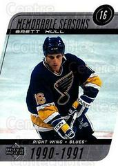 Brett Hull #192 Hockey Cards 2002 Upper Deck Prices