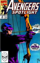 Avengers Spotlight #36 (1990) Comic Books Avengers Spotlight Prices