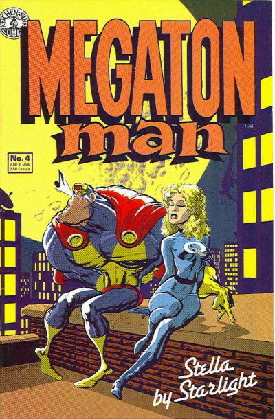 Megaton Man #4 (1985) Comic Books Megaton Man