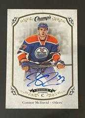 Connor McDavid [Autograph] Hockey Cards 2015 Upper Deck Champs Prices