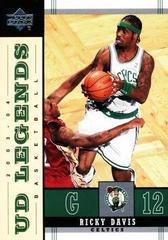 Ricky Davis #4 Basketball Cards 2003 Upper Deck Legends Prices