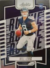 Will Levis #114 Football Cards 2023 Panini Absolute Prices