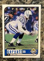 Quentin Coryatt [Previews] #76 Football Cards 1998 Upper Deck UD Choice Prices