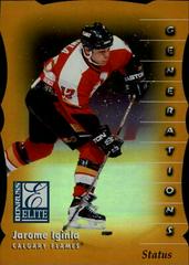 Jarome Iginla [Status] #121 Hockey Cards 1997 Donruss Elite Prices
