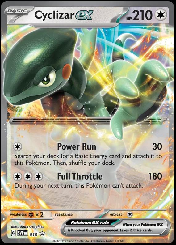 Cyclizar ex #18 Pokemon Promo