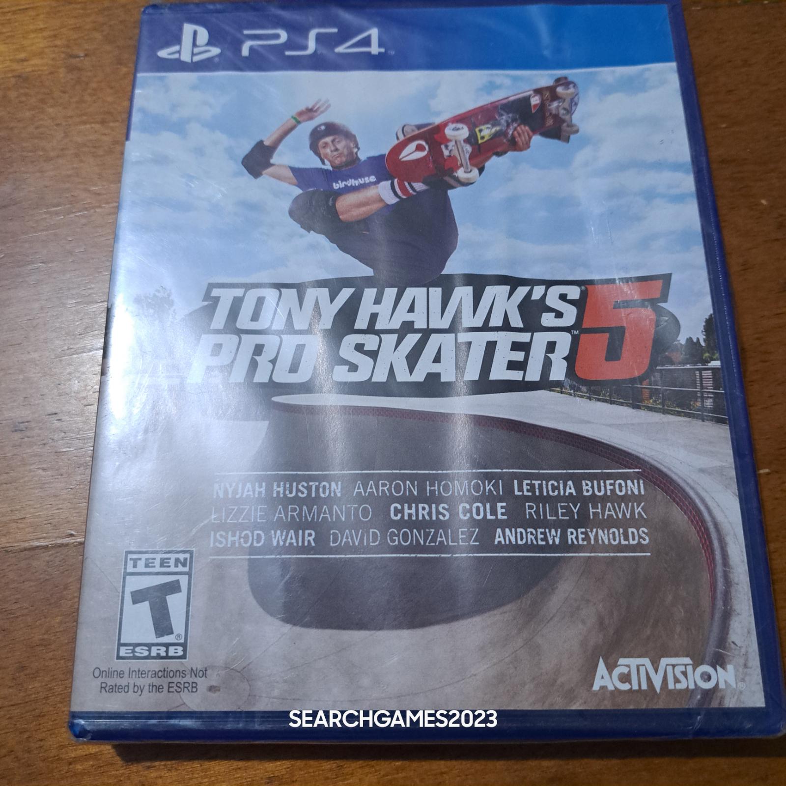 Tony Hawk 5 New Item, Box, and Manual Playstation 4