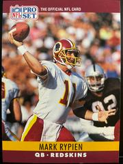 Mark Rypien #330 Football Cards 1990 Pro Set Prices