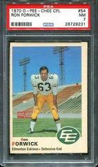 Ron Forwick Football Cards 1970 O Pee Chee CFL Prices