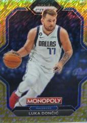 Luka Doncic [Gold Shimmer] #PS1 Basketball Cards 2022 Panini Prizm Monopoly All Stars Prices