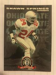 Shawn Springs #87 Football Cards 1997 Panini Score Board NFL Rookies Prices