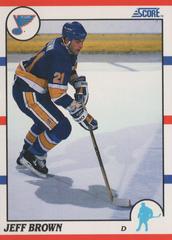 Jeff Brown Hockey Cards 1990 Score Prices