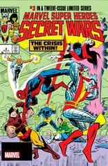 Marvel Super Heroes Secret Wars [Zeck Foil Facsimile] #3 (2024) Comic Books Marvel Super-Heroes Secret Wars Prices