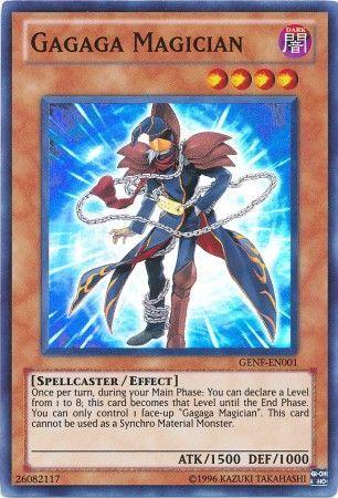 Gagaga Magician GENF-EN001 YuGiOh Generation Force