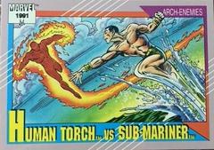 Human Torch vs. Sub-Mariner Marvel 1991 Universe Prices