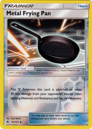 Metal Frying Pan [Reverse Holo] #112 Pokemon Forbidden Light