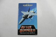 After Burner II - Manual | After Burner II Sega Genesis